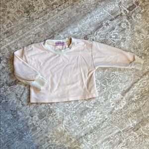 Arabella and Rose cropped sweater